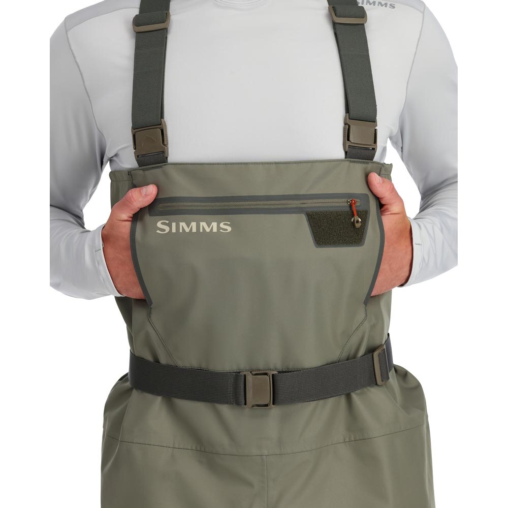 Simms Tributary Stockingfoot Waders Men's in Basalt